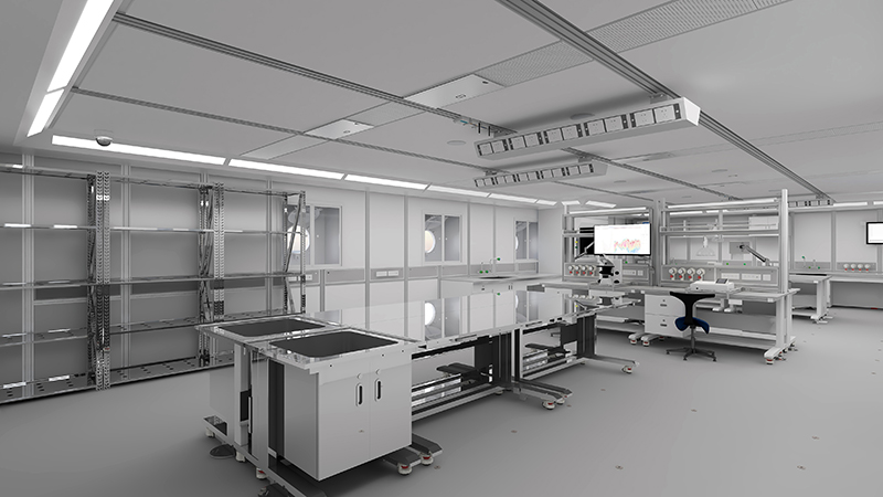 Flexible Series Lab Furniture System for Ship Use