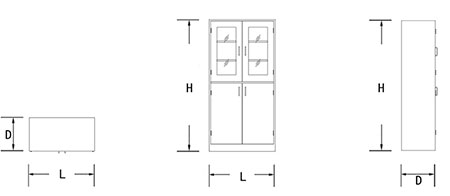 Laboratory Freestanding Cabinet