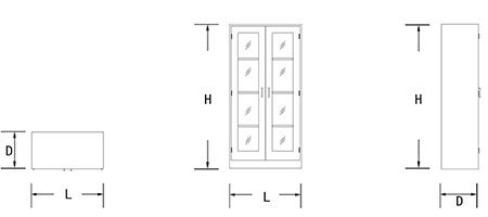 Laboratory Freestanding Cabinet