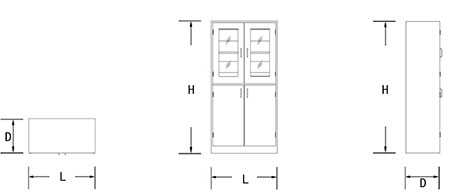 Reagents Storage Cabinet