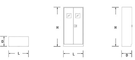 Laboratory Freestanding Cabinet