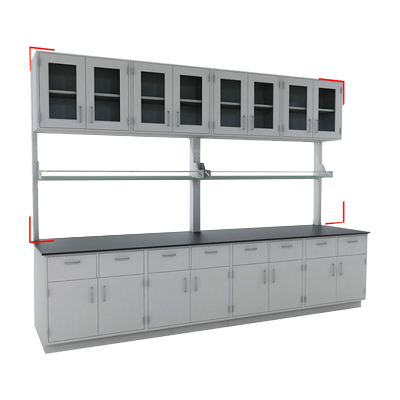 Laboratory Shelving System (Single-Sided)