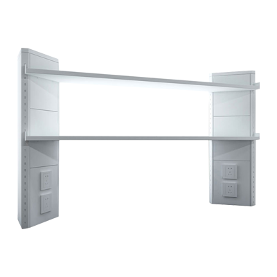 Reagent Rack with Triangular Service Column (Single-Sided)