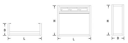 Cable Trunking for Instrument Table