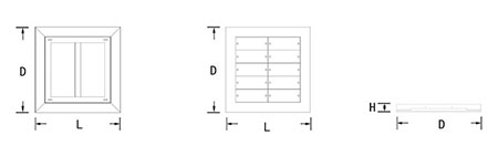Ceiling Service Panel